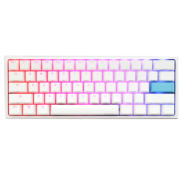 ducky one 2 mini cherry MX 銀軸　白色