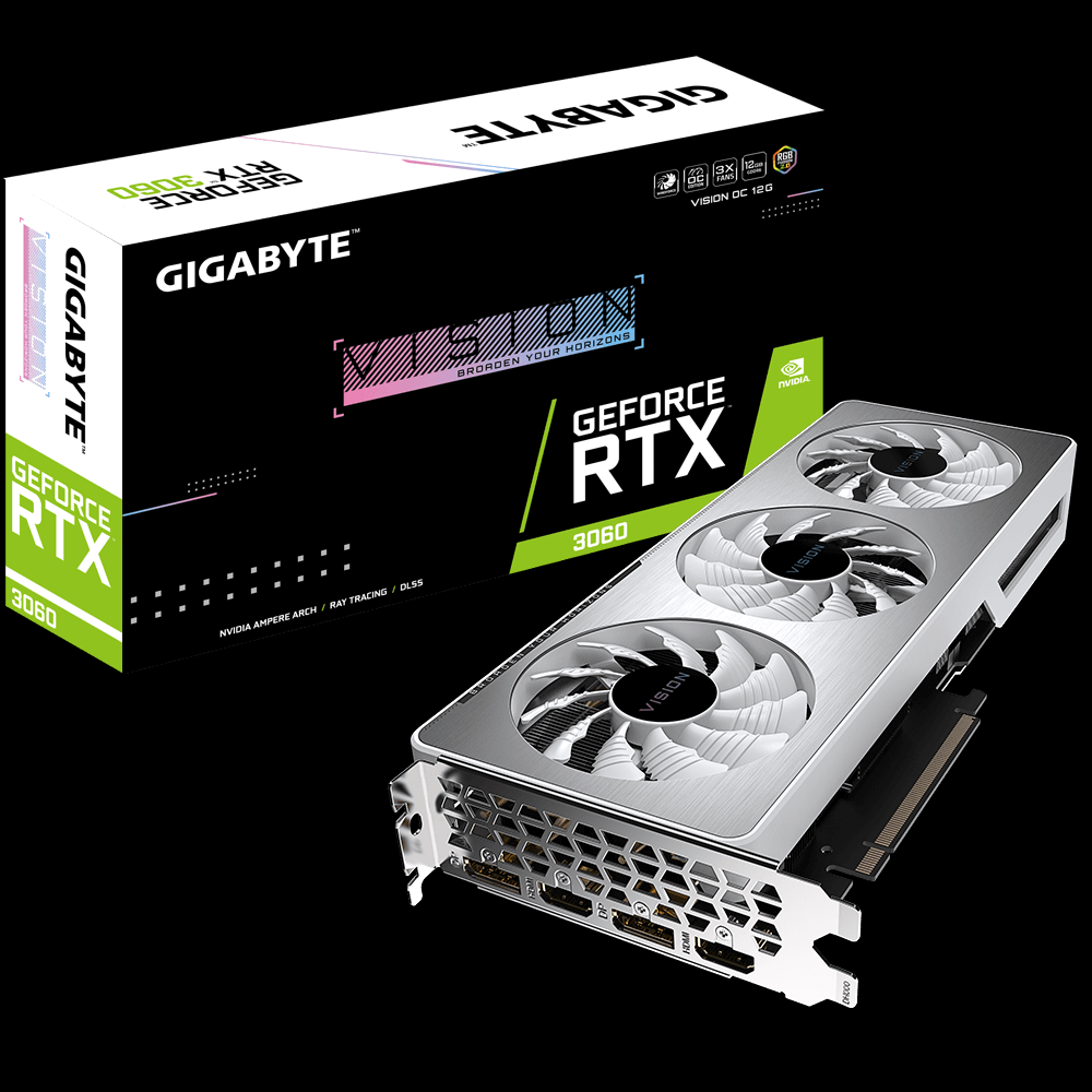 Gigabyte GeForce RTX3060 VISION OC 12G 顯示卡(砌機減$150) (GV 