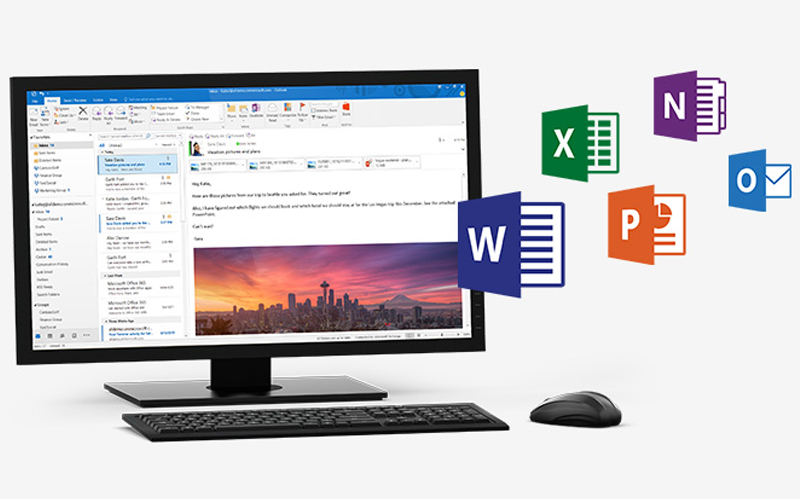 获得所有全新 2016 年版的 word,excel,powerpoint,onenote,outlook