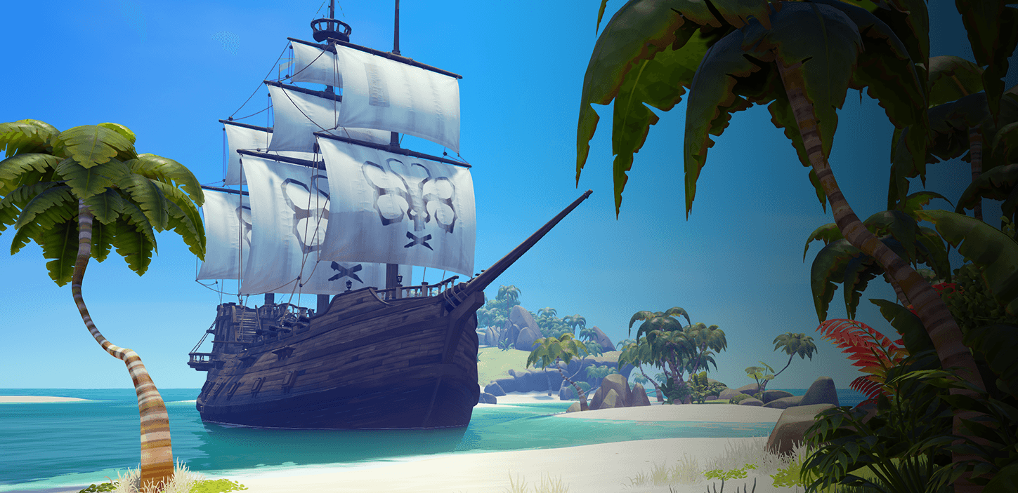 Галеон Sea of Thieves. Шлюп Sea of Thieves. Sea of Thieves корабли. Sea of Thieves Галеон скелетов.