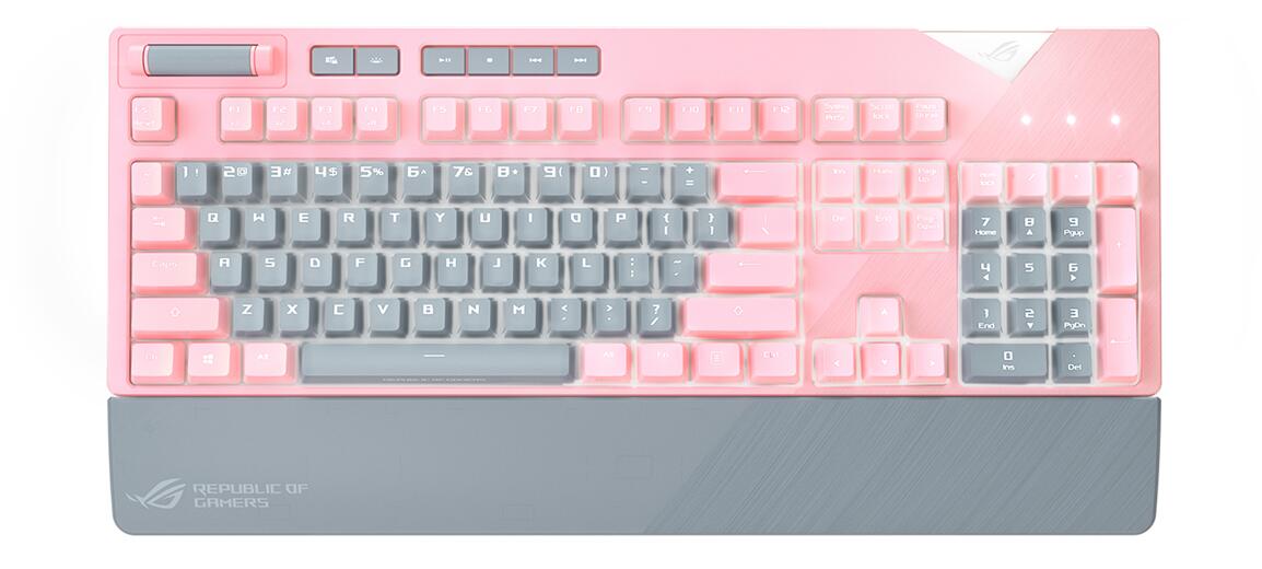 rog strix flare pink