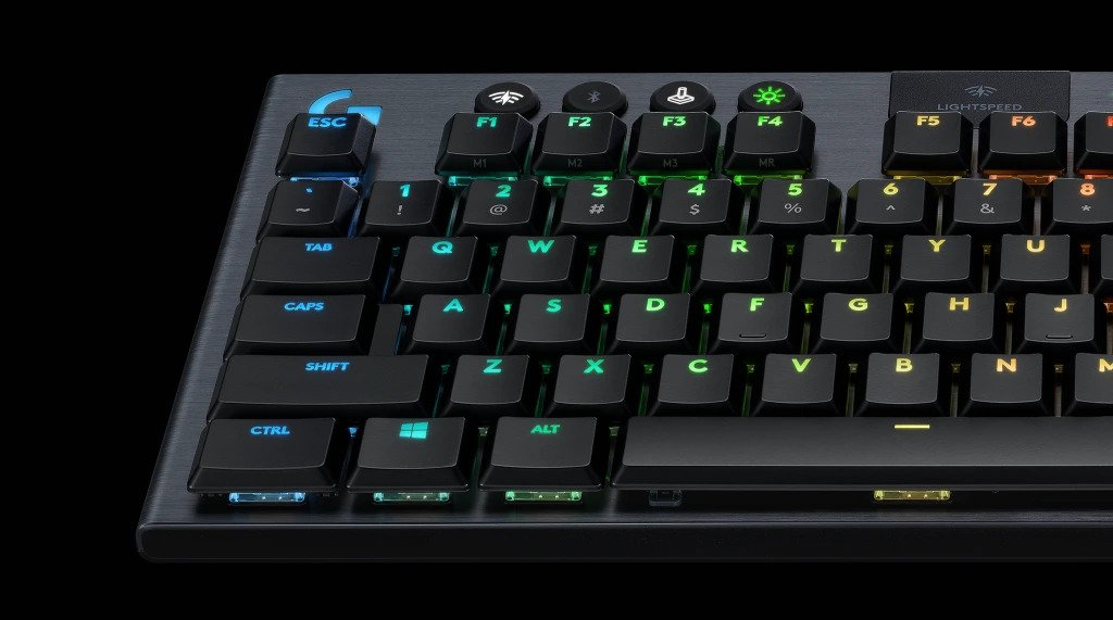 Logitech G913 TKL Lightspeed RGB 無線機械式鍵盤黑色(GL Tactile 觸 
