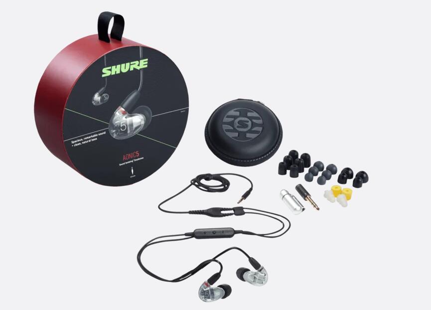 Shure AONIC 5 入耳式耳機(透明) - 2000Fun商城香港人既遊戲店