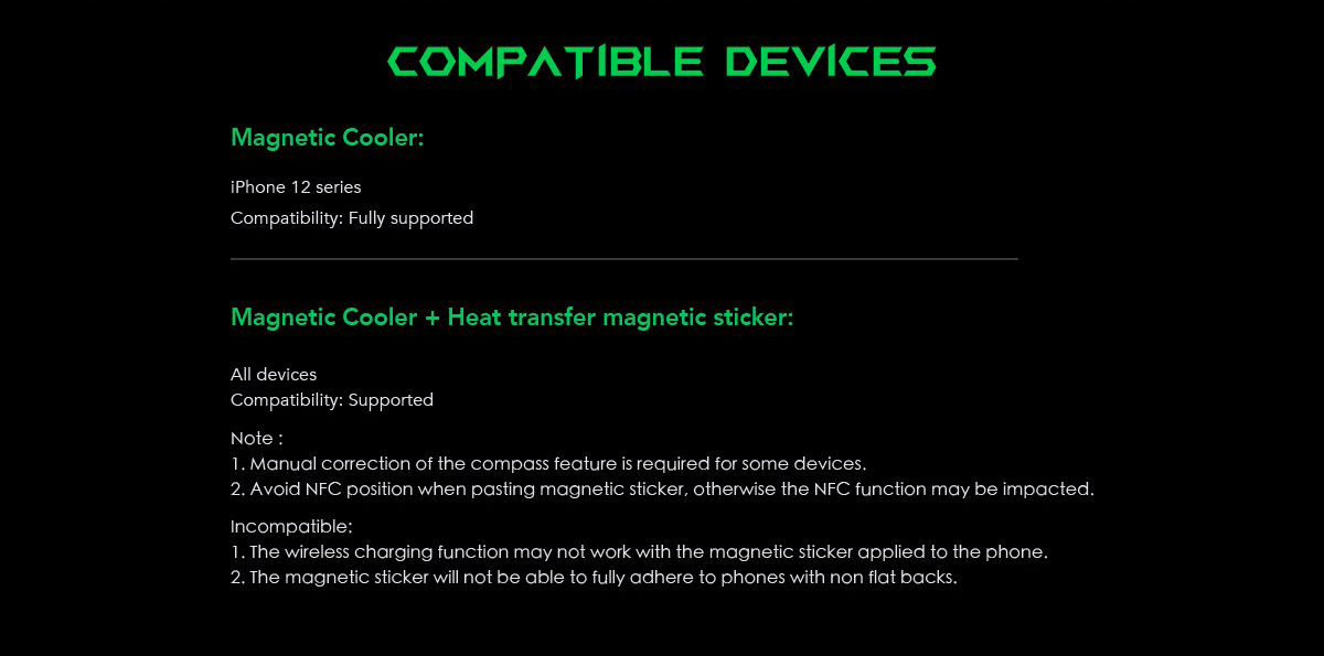 Black Shark BR30-AP Magnetic Cooler - 2000Fun商城 香港人既遊戲店